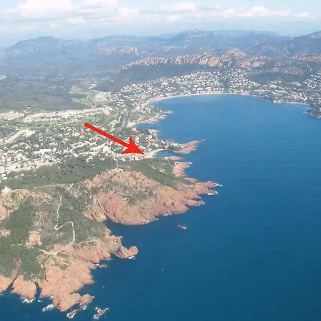 Plage De Camp Long Agay Lägenhet